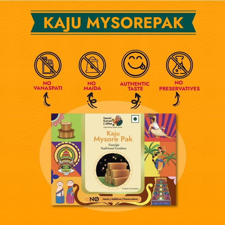 Kaju Mysorepak  - Free Shipping Across India