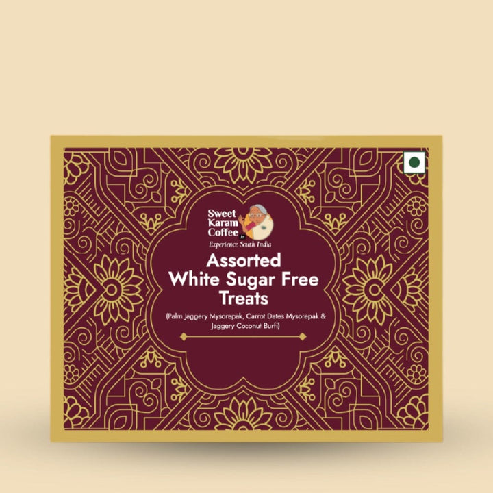 Assorted White Sugar Free Treats  - Free Shipping Across India