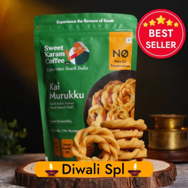 Kai Murukku (South Indian Chakli)  - Free Shipping Across India