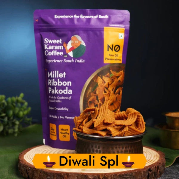 Millet Ribbon Pakoda  - Free Shipping Across India