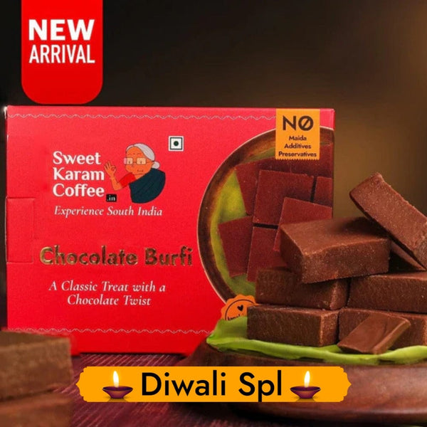 Chocolate Burfi  - Free Shipping Across India