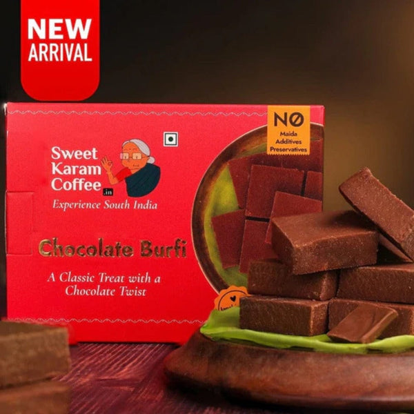 Chocolate Burfi  - Free Shipping Across India