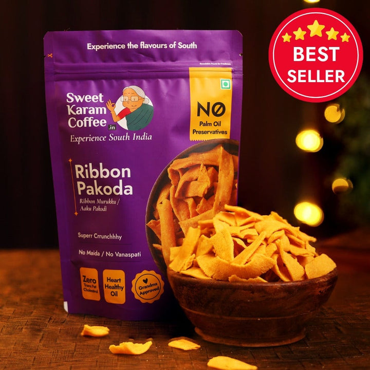 Ribbon Pakoda (Ribbon Murukku)  - Free Shipping Across India