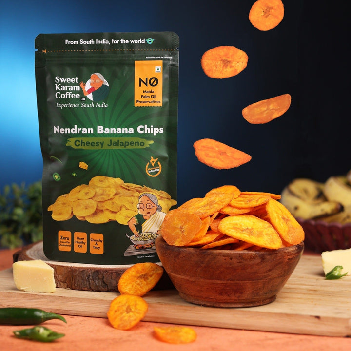 Kerala Flavoured Banana Chips - Spl Combo  - Free Shipping Across India