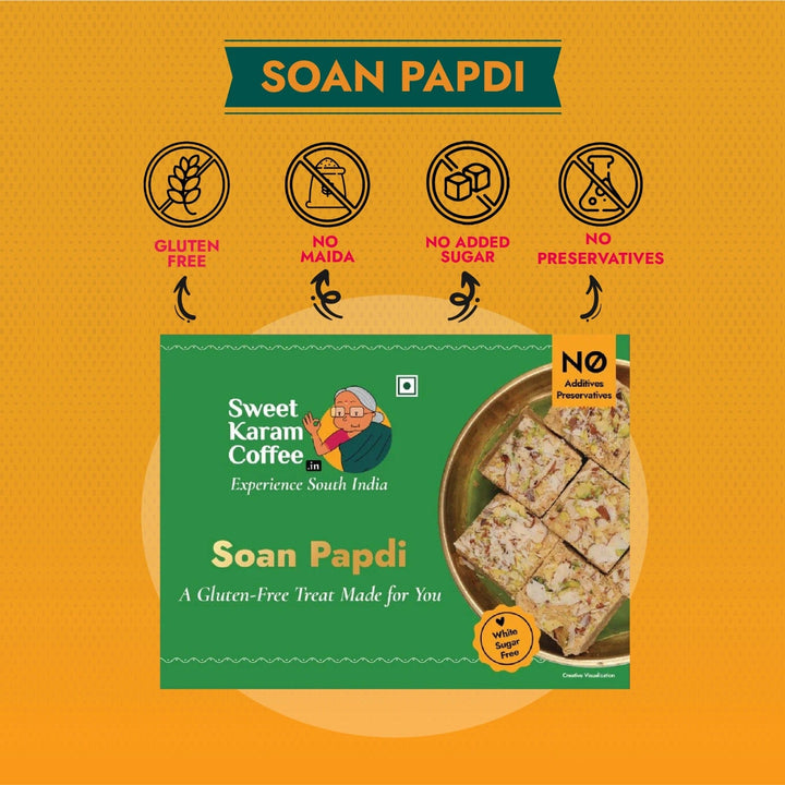 Soan Papdi - Zero Maida  - Free Shipping Across India