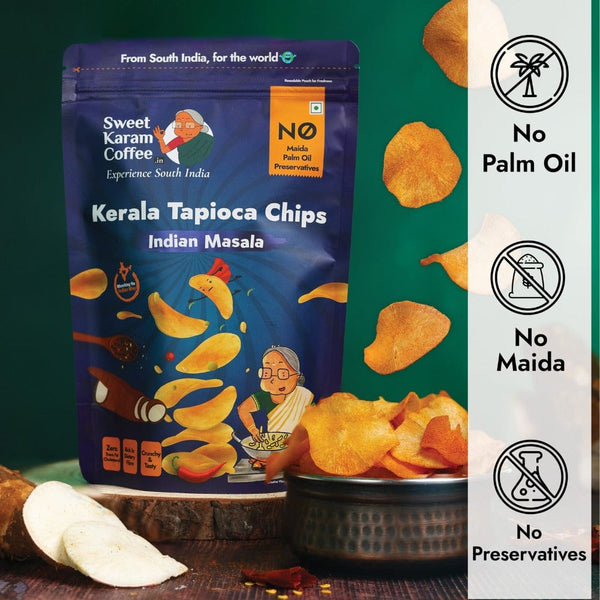 Kerala Flavoured Chips Combo (Jumbo Pack)  - Free Shipping Across India