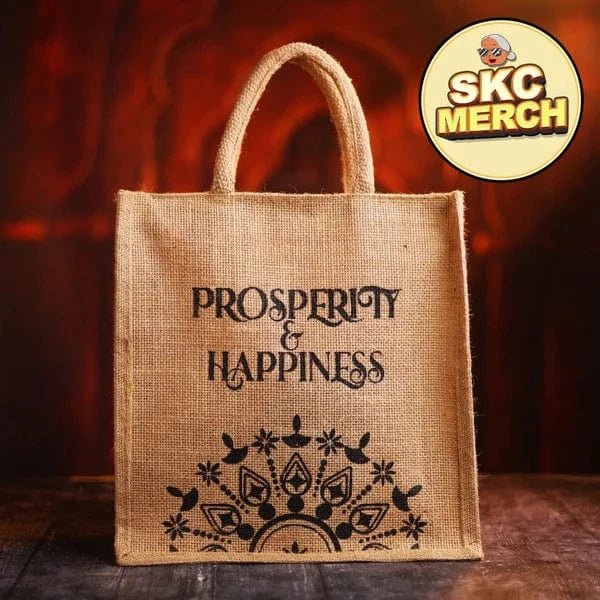 Free Jute Bag (Max 1 per order)  - Free Shipping Across India