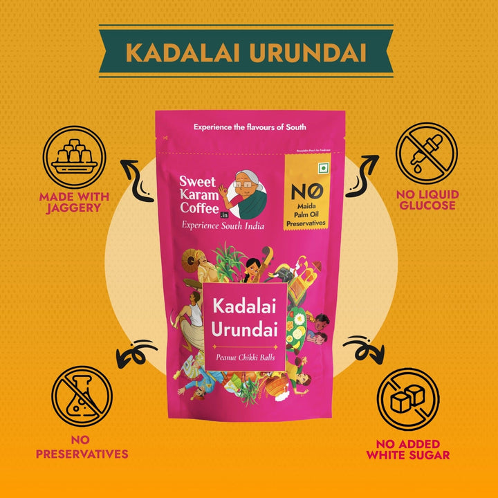 Kadalai Urundai  - Free Shipping Across India