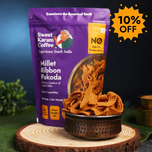 Millet Ribbon Pakoda  - Free Shipping Across India