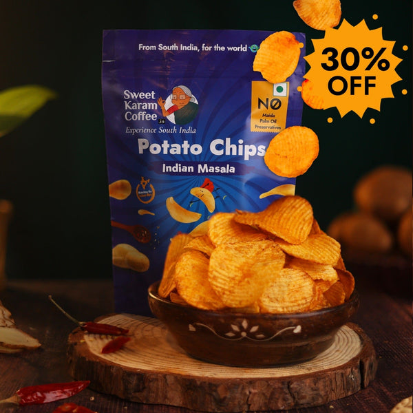 Potato Chips - Indian Masala  - Free Shipping Across India