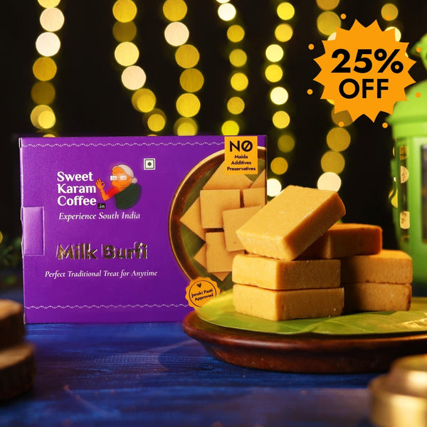 Milk Burfi  - Free Shipping Across India