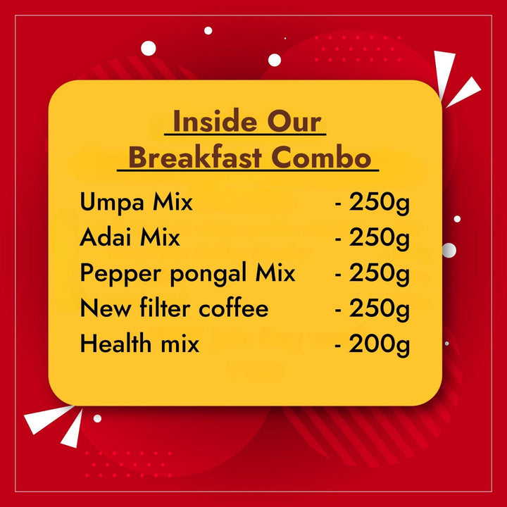 Breakfast Combo  - Free Shipping Across India