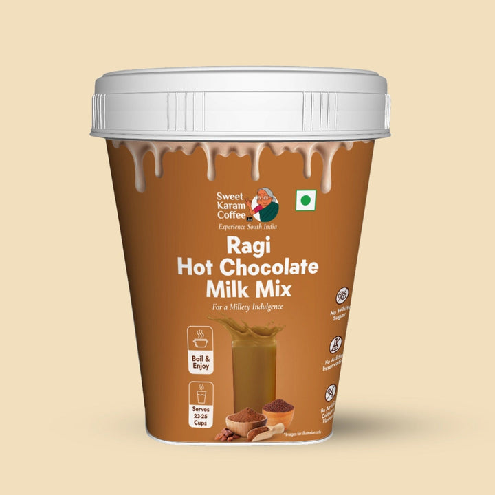 Ragi Hot Chocolate Milk Mix  - Free Shipping Across India