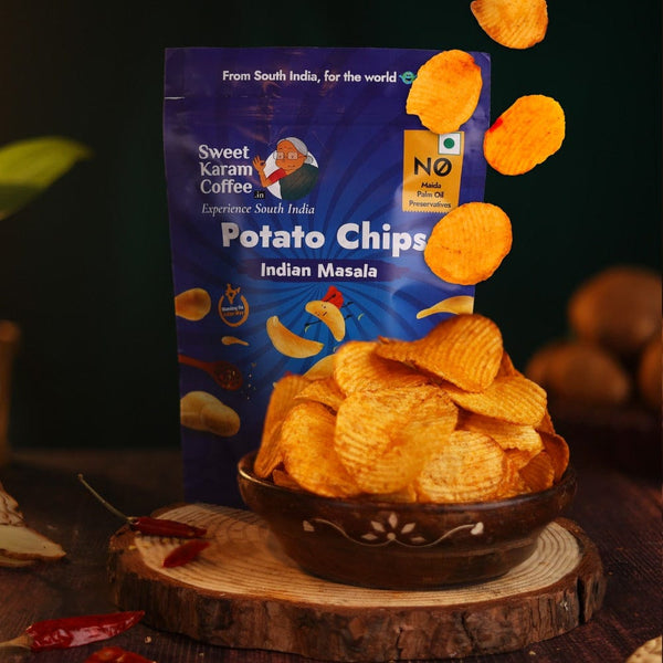 Potato Chips - Indian Masala  - Free Shipping Across India