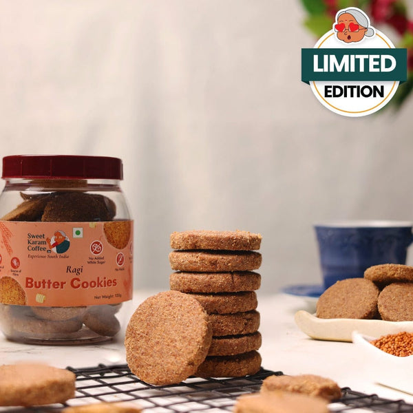 Ragi Butter Cookies Jar