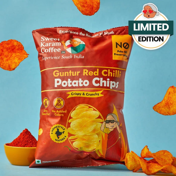 Potato Chips - Guntur Red Chilli