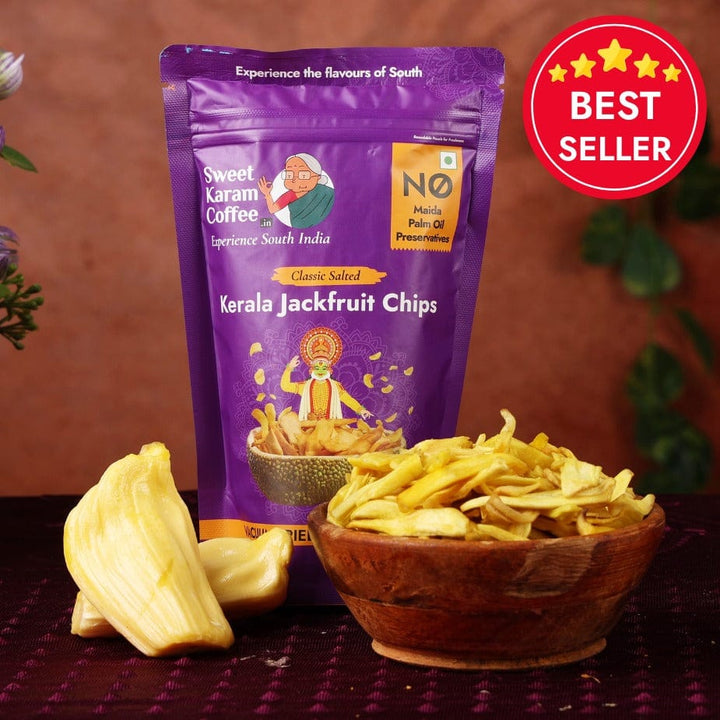 Kerala Jackfruit Chips - Sweet Karam Coffee