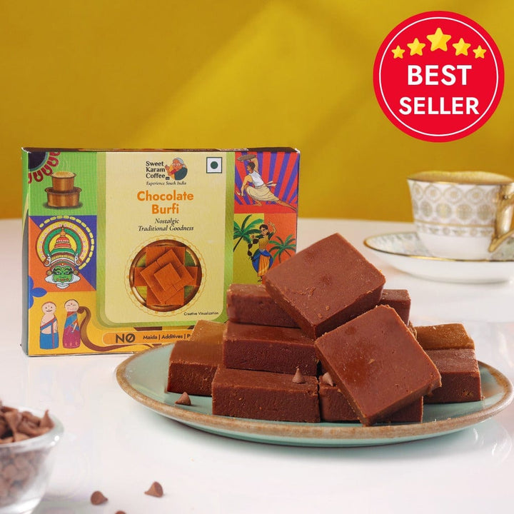 Chocolate Burfi  - Free Shipping Across India