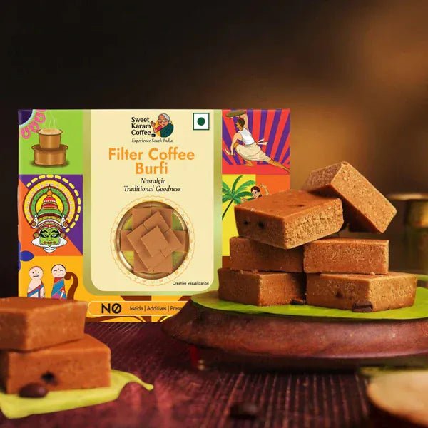 FREE Filter Coffee Burfi 125g (Max 1 per order) - Sweet Karam Coffee