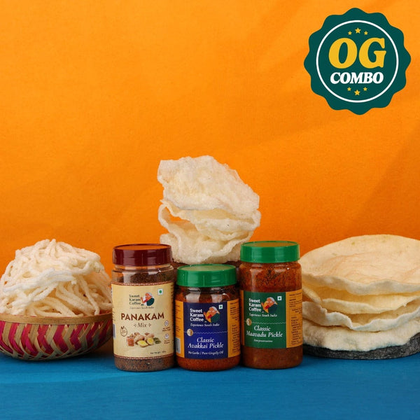 Janaki Paati's OG Summer Special combo - Sweet Karam Coffee