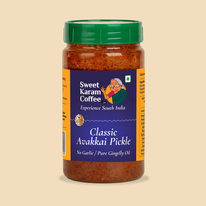 Classic Avakkai Pickle - Sweet Karam Coffee