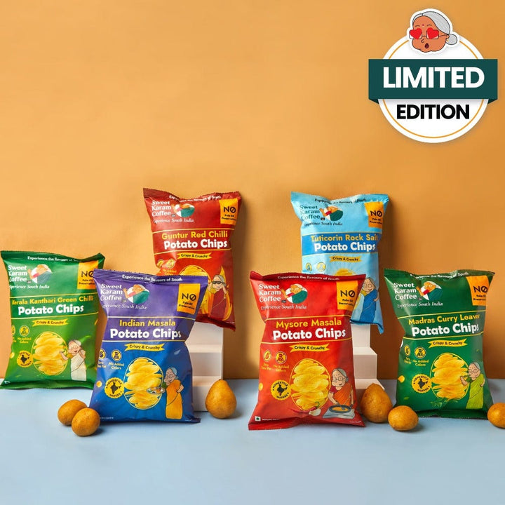 Crispy Potato Chips Combo - Sweet Karam Coffee