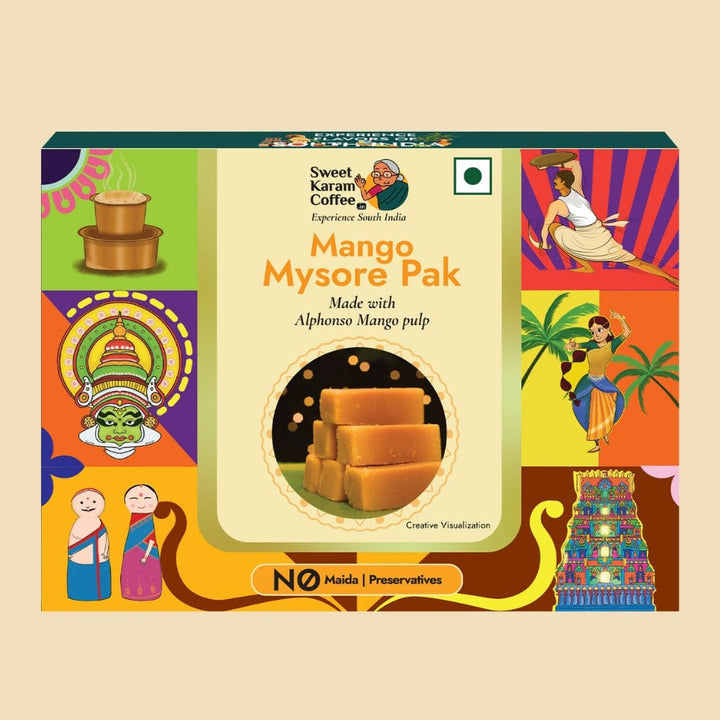 Mango Mysorepak - Sweet Karam Coffee