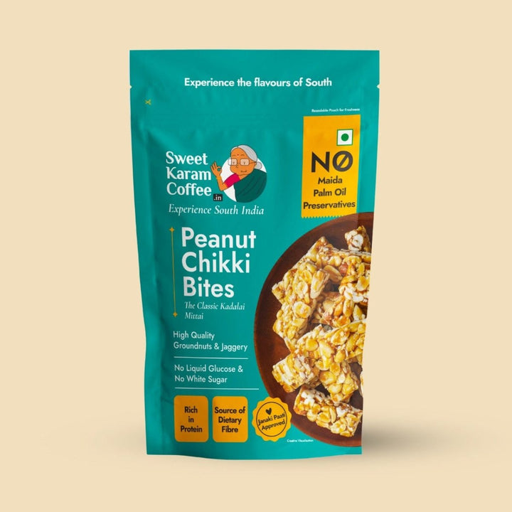 Peanut Chikki - Sweet Karam Coffee