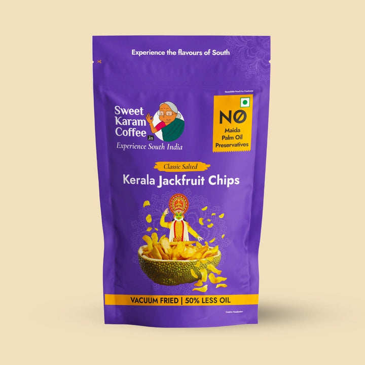 Kerala Jackfruit Chips - Sweet Karam Coffee