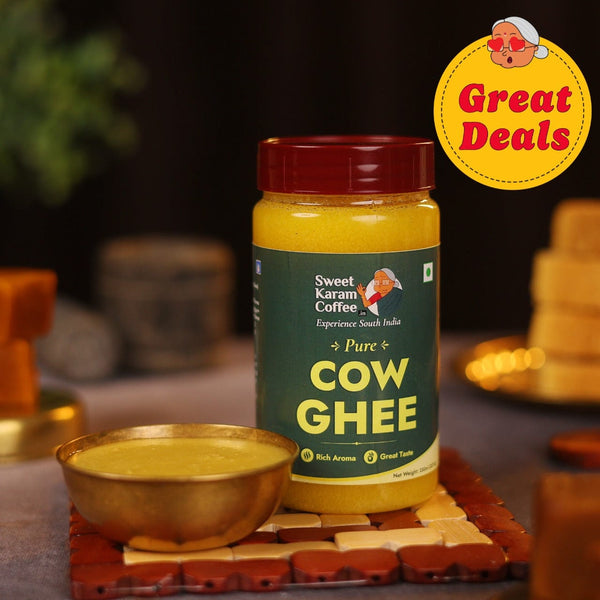 Pure Cow Ghee - Sweet Karam Coffee