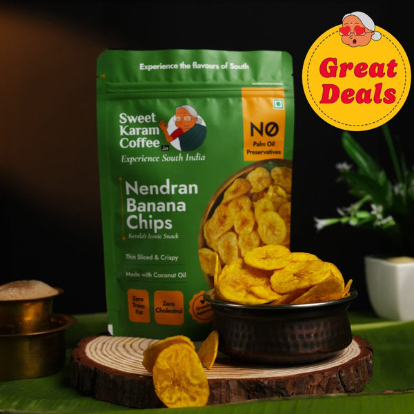 Kerala Banana Chips - Sweet Karam Coffee