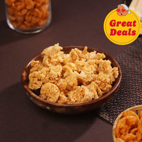 Onion Crisps (Vadagam) - Sweet Karam Coffee