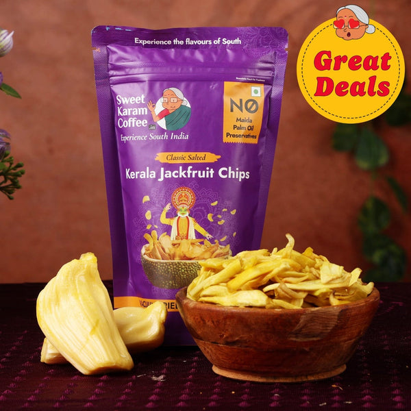 Kerala Jackfruit Chips - Sweet Karam Coffee