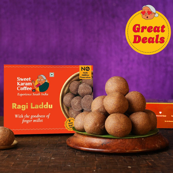 Ragi Laddu - Sweet Karam Coffee
