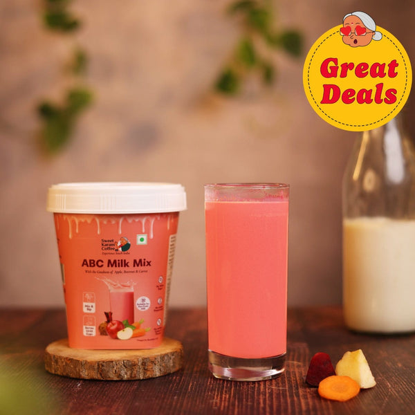 ABC (Apple, Beetroot, Carrot) Milk Mix - Sweet Karam Coffee