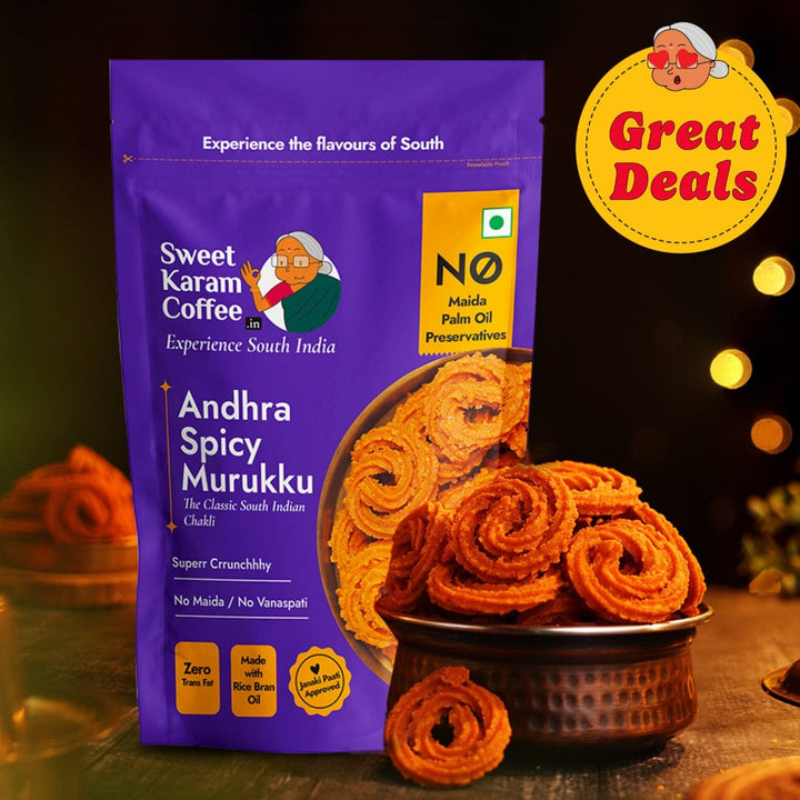 Andhra Spicy Murukku  - Free Shipping Across India