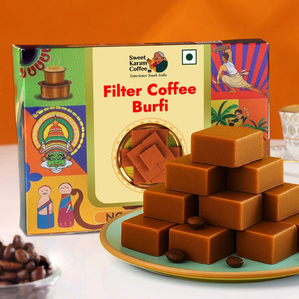 Filter Coffee Burfi - Sweet Karam Coffee