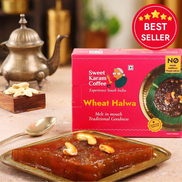 Wheat Halwa - Sweet Karam Coffee