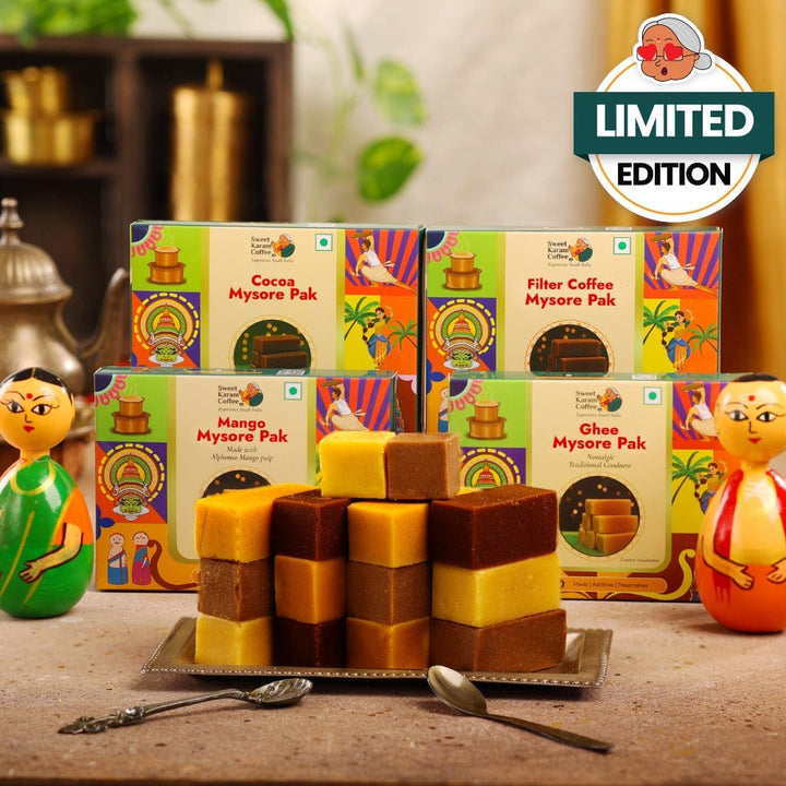 Mysorepak Combo - Sweet Karam Coffee