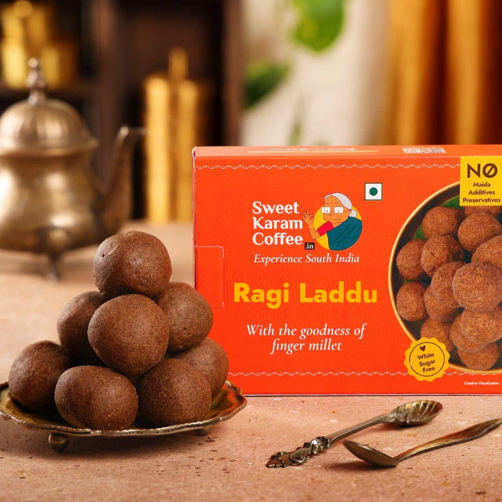 Ragi Laddu - Sweet Karam Coffee