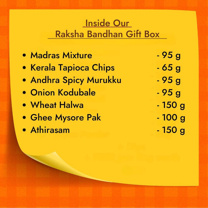 Raksha Bandhan Gift Box  - Free Shipping Across India