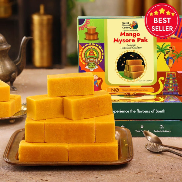 Mango Mysorepak - Sweet Karam Coffee
