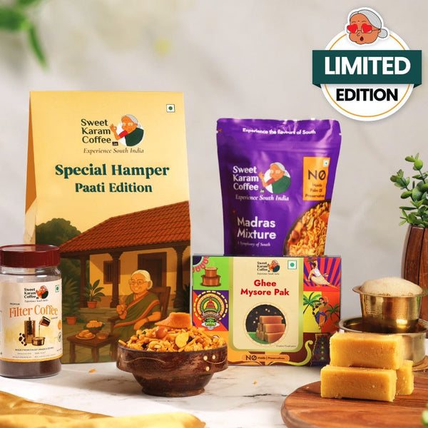 Signature Paati Gift Hamper - Sweet Karam Coffee