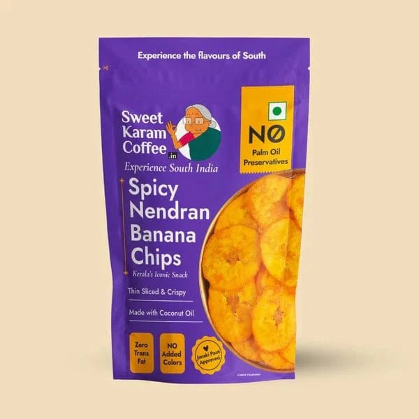 FREE Banana Chips (Spicy) 65g (Max 1 QTY) - Sweet Karam Coffee