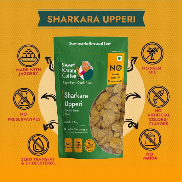 Sharkara Upperi - Sweet Karam Coffee