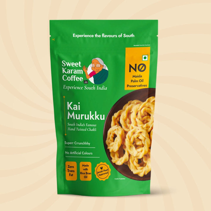 Kai Murukku (Chakli)  - Free Shipping Across India