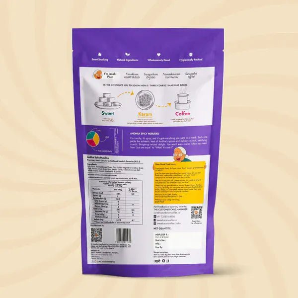 Filter Coffee Powder + Andhra Spicy Murukku - Sweet Karam Coffee