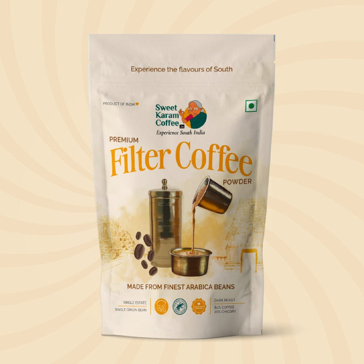 Premium Filter Coffee Powder (80:20) - Sweet Karam Coffee