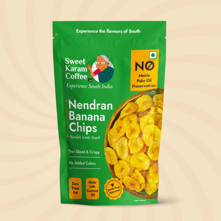 Kerala Banana Chips - Sweet Karam Coffee