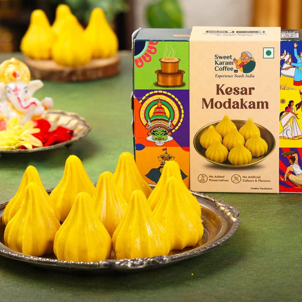 Kesar Modakam - Sweet Karam Coffee